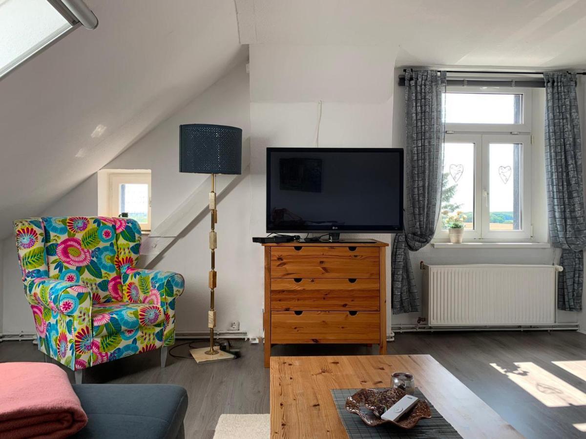 Vierseitenhof Hasenfelde - Ferienwohnung Feldblick Steinhofel Extérieur photo