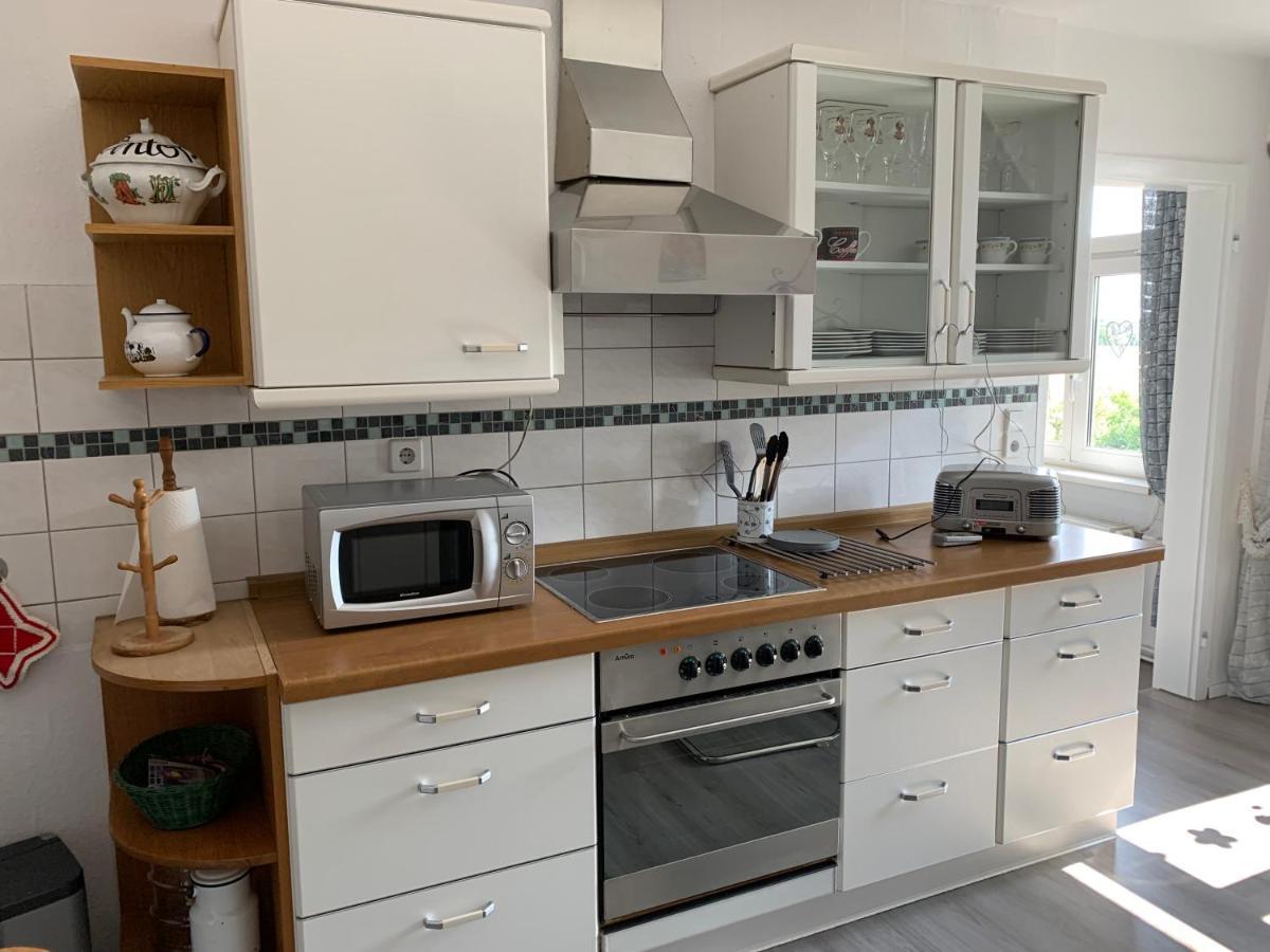 Vierseitenhof Hasenfelde - Ferienwohnung Feldblick Steinhofel Extérieur photo
